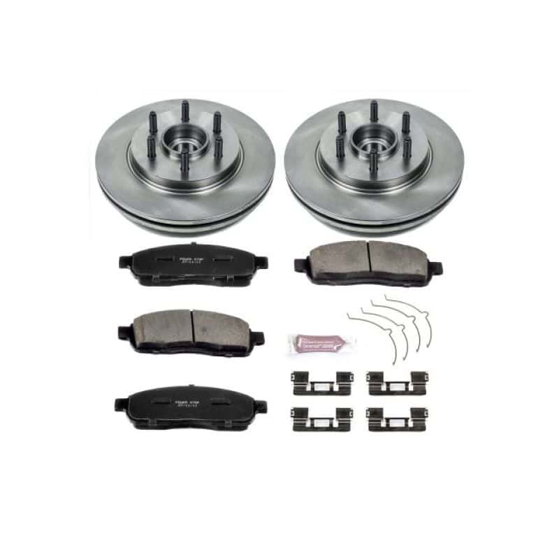 PowerStop — Power Stop 06-08 Lincoln Mark LT Front Autospecialty Brake Kit - view 1