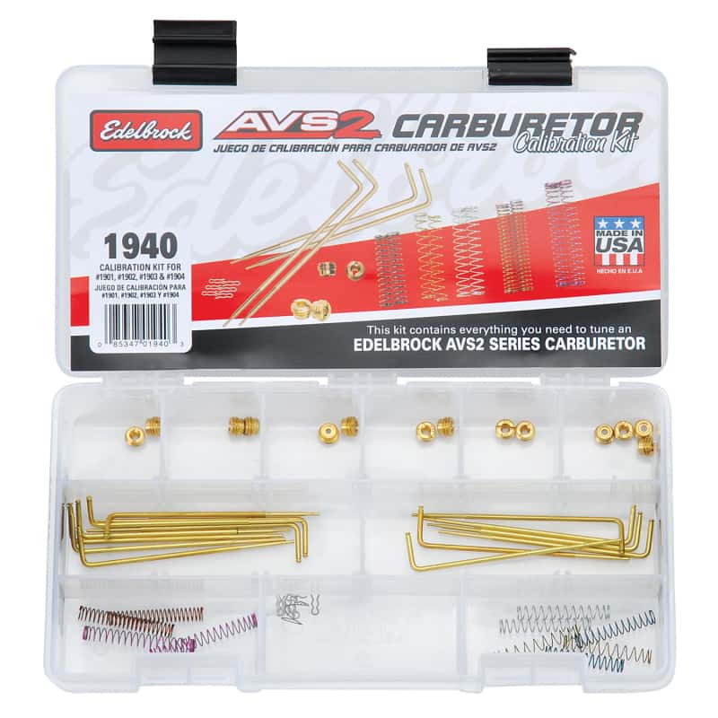 Edelbrock — Edelbrock Calibration Kit for 1901 / 1902 / 1903 / 1904
CARB COMPONENTS - view 6