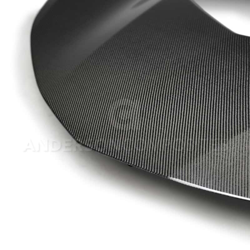 Anderson Composites — Anderson Composites 2017-2018 Chevrolet Camaro ZL1 1LE Type-OE Style Double Sided Carbon Fiber Hood - view 6