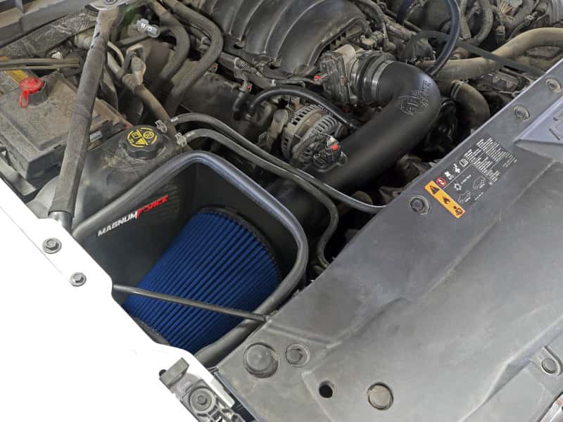 aFe — aFe MagnumFORCE Intake Stage-2 Pro 5R 14-19 GM Silverado/Sierra 1500 V8-5.3/6.2L
Magnum FORCE Intake - view 8