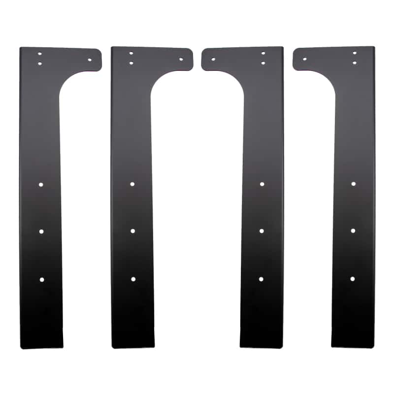 Wehrli — Wehrli Modular Steel Work Bench Leg Kit 40in Tall x .120in Thick - Flat Black
Wrk Bnch Leg Kit - view 2