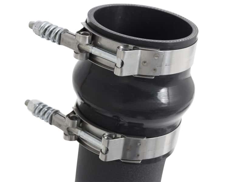 aFe — aFe BladeRunner 3in Intercooler Tube Hot Side w/ Couplings & Clamps Kit 07.5-09 Dodge Diesel Trucks
Hot Charge Pipe - view 3