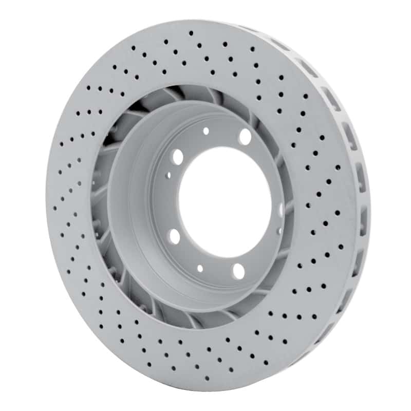 DFC — DFC 98-98 Porsche 911 Left Rear Drilled Hi-Carbon Alloy Geomet Coated Rotor
DFC Brake Rotor - view 4