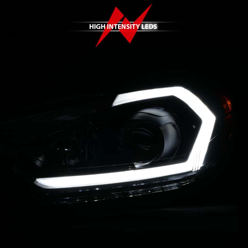 ANZO — ANZO 2014-2016 Kia Forte Projector Headlights w/ Light Bar Black Housing w/ DRL
Head Light Set
HdLtSet - view 13