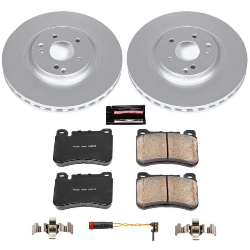 PowerStop — Power Stop 06-08 Mercedes-Benz SLK280 Front Z23 Evolution Sport Coated Brake Kit - view 1