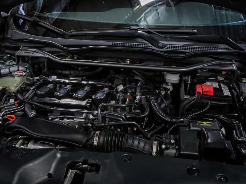 aFe — aFe Control 16-21 Honda Civic L4-1.5L (t) Front Suspension Strut Brace
Front Strut Brace - view 4
