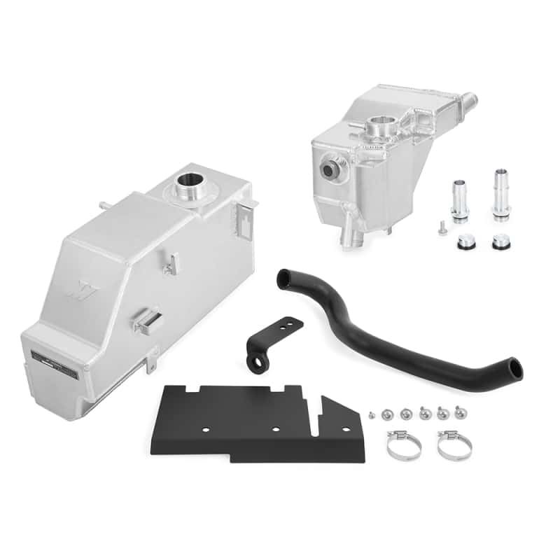 Mishimoto — Mishimoto 11-19 Ford 6.7L Powerstroke Expansion Tank Kit - Natural
Coolant Reservoir - view 1