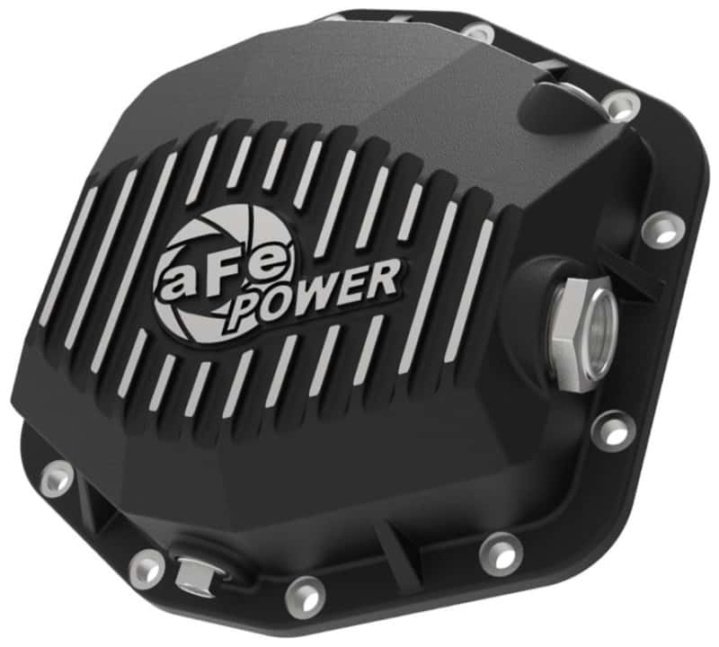 aFe — aFe POWER 2021 Ford Bronco w/ Dana M220 Differential Cover Black Street Series w/ Machined Fins
Differential Cover - view 2