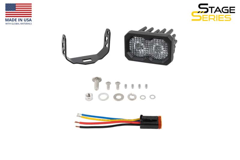 Diode Dynamics — Diode Dynamics C2R White Flood Standard LED Pod (Single) - view 8