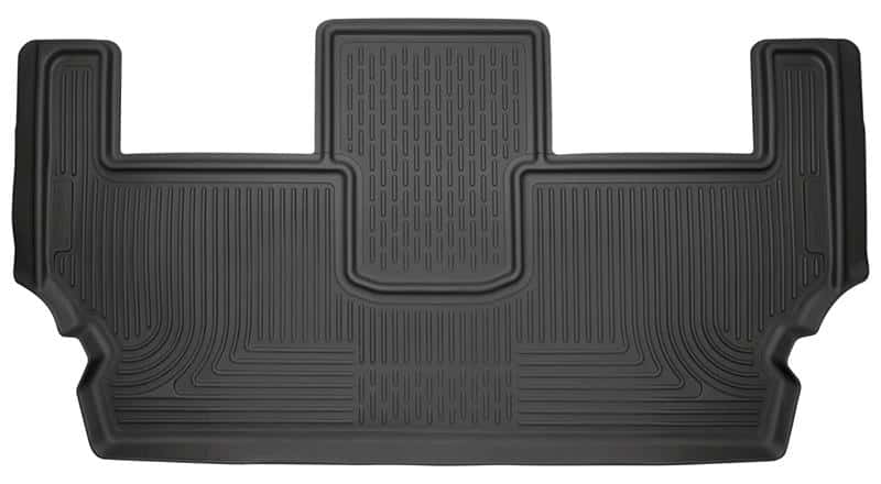 Husky Liners — Husky Liners 2017 Chrysler Pacifica (Stow and Go) 3rd Row Black Floor Liners - view 2