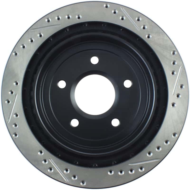 Stoptech — StopTech 97-10 Chevy Corvette Slotted & Drilled Rear Right Rotor
Slot/Drill Rotor - view 2