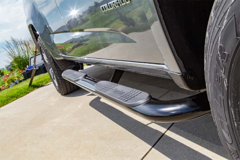 Dee Zee — Dee Zee 09-2022 Dodge/Ram Ram Tubes - 4In Oval Black Steel QuadCab
Nerf/Step Bar - view 7