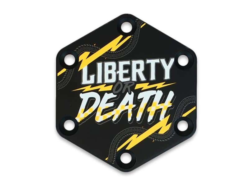 PRP Seats — PRP Steering Wheel Center Cap Liberty or Death - view 1