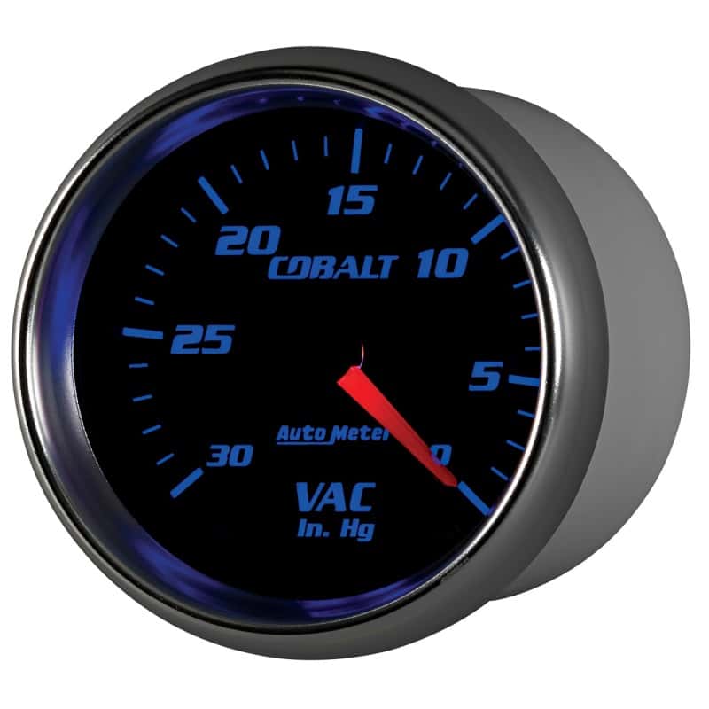 AutoMeter — Autometer Cobalt 2-5/8in. / 0-30 IN HG / Mechanical Vacuum Gauge
GA 2.6" VAC MECH CB - view 9