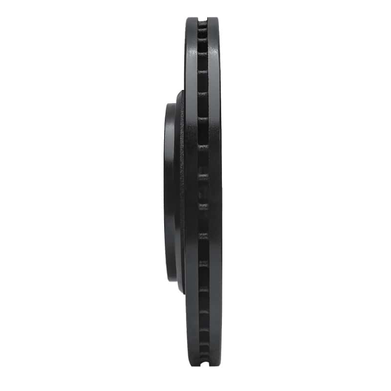 R1 Concepts — R1 15-25 Acura MDX Front Right Drilled & Slotted Black Brake Rotor
R1 Brake Rotor Drill - view 3