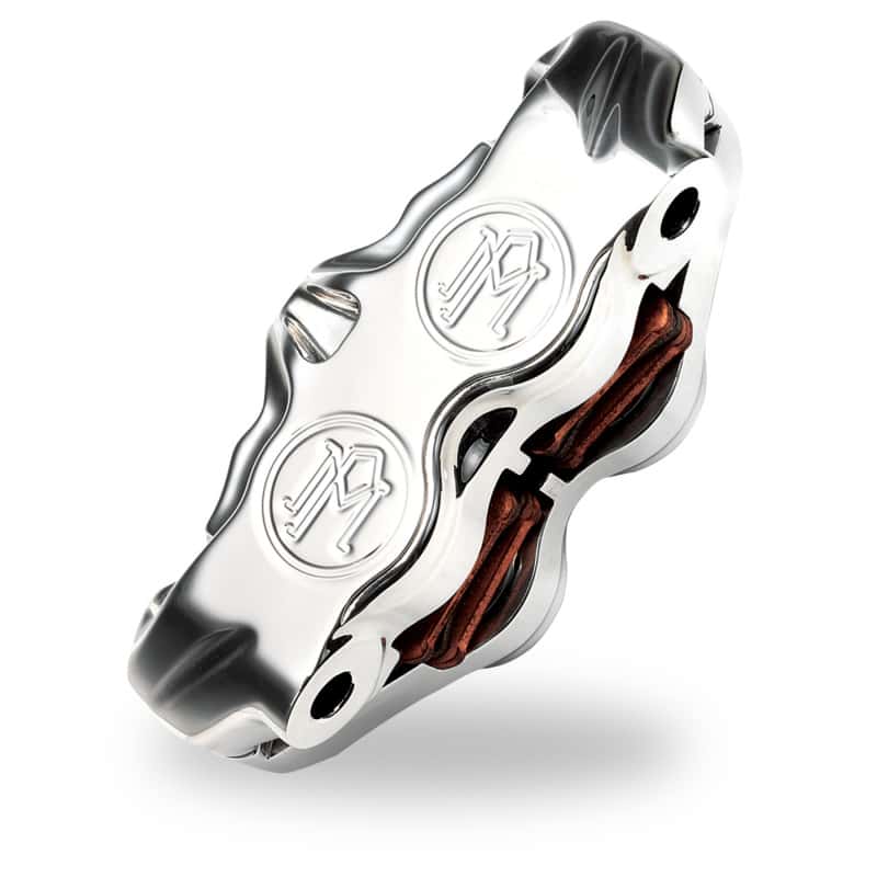 Performance Machine — Performance Machine Caliper 125x4 Radial Left - Chrome - view 1