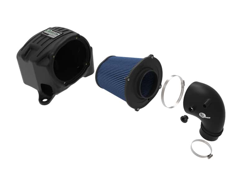 aFe — aFe Quantum Cold Air Intake w/ Pro 5R Media 09-13 GM Silverado/Sierra V8-4.8/5.3/6.2L
QUANTUM Intake - view 5
