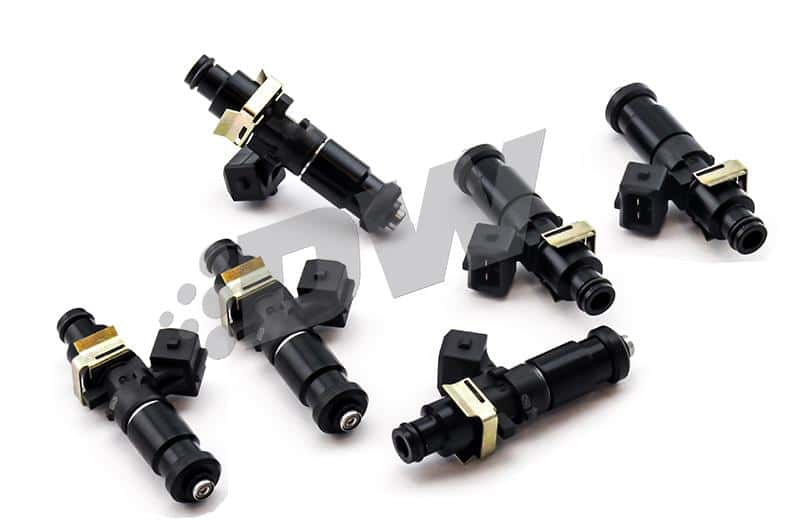 DeatschWerks — DeatschWerks 89-94 Nissan Skyline RB20 / 89-02 RB26DETT Bosch EV14 1200cc Injectors (Set of 6) - view 2