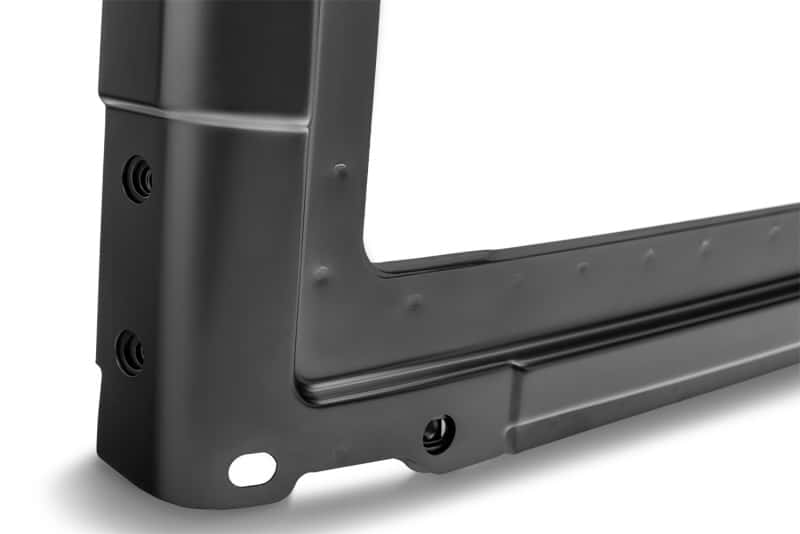 OMIX — Omix 07-18 Jeep Wrangler JK/JKU 2/4dr Steel Windshield Frame - Blk - view 3