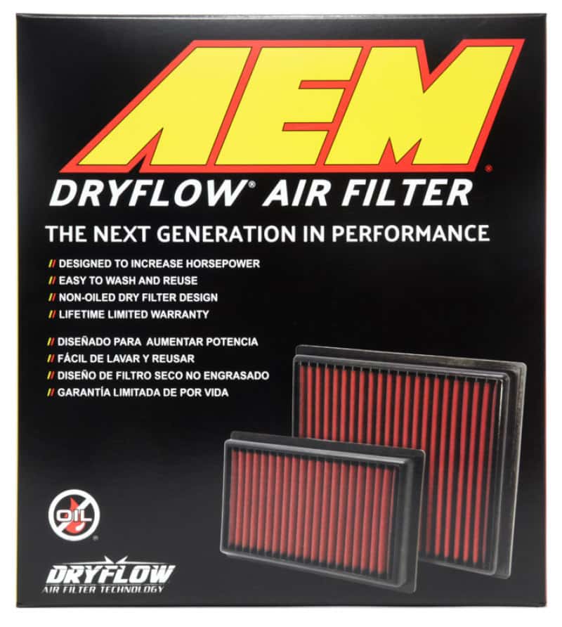 AEM Induction — AEM 10-18 Lexus RX350 V6-3.5L F/I DryFlow Air Filter
AEM DryFlow Air Filt - view 8