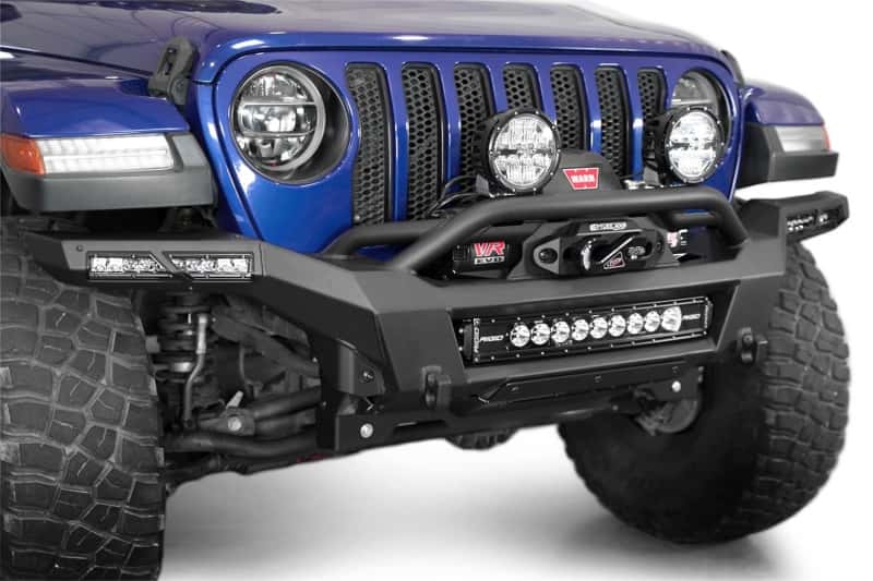 Addictive Desert Designs — Addictive Desert Designs18-24 Jeep Wrangler JL / 18-24 Jeep Gladiator JT Phantom Winch Rear Bumper
Bumper- Front - view 14