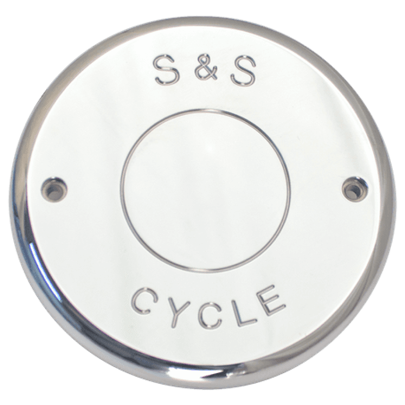 S&S Cycle — S&S Cycle 14-16 Indian Touring Models Nostalgic Chrome Billet Cover For S&S Air Cleaners - view 2
