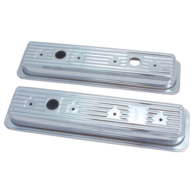 Spectre — Spectre SB Chevy Center Bolt Valve Cover Set - Chrome - view 1