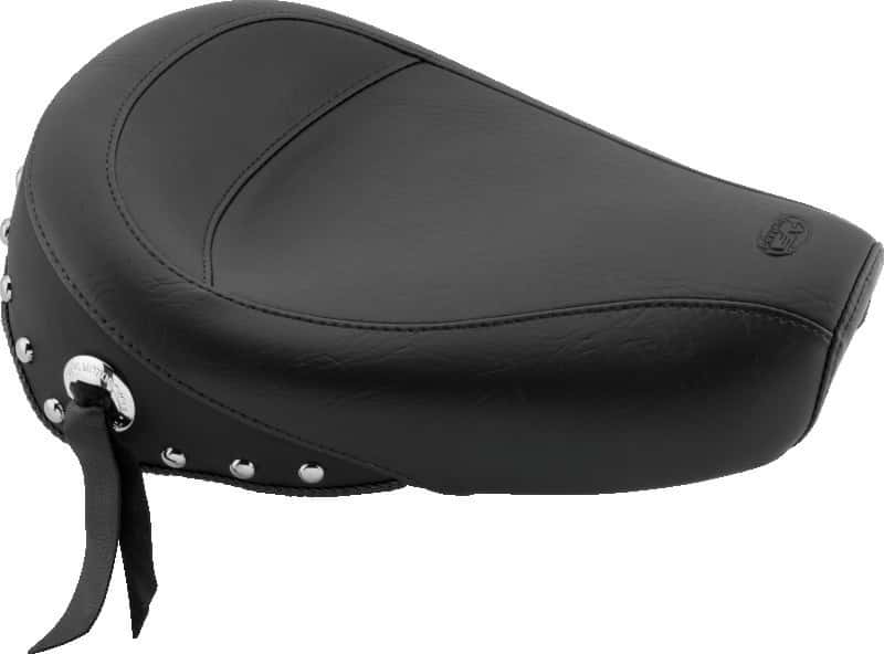 Mustang Motorcycle — Mustang Kawasaki VN1500 Classic, Nomad, Drifter Tank Bib w/Studs- Black - view 2