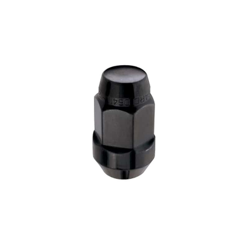 McGard — McGard Hex Lug Nut (Cone Seat Bulge Style) M14X1.5 / 22mm Hex / 1.945in. Length (4-Pack) - Black - view 4