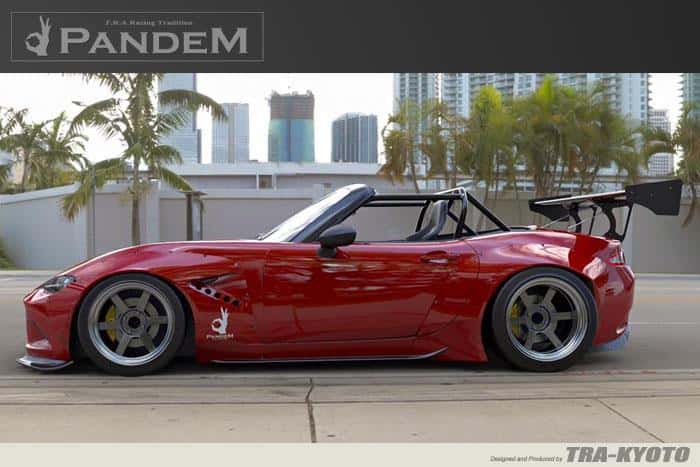 GReddy — GReddy 90-98 Mazda Miata Rocket Bunny Full Wide-Body Aero Kit w/o Wing - view 2