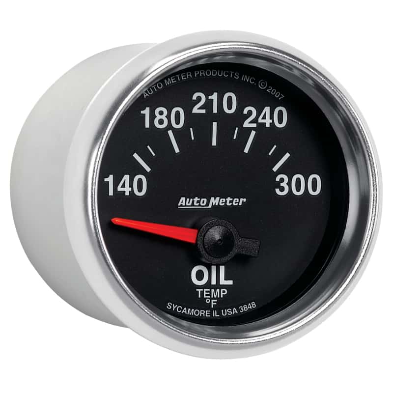 AutoMeter — Autometer GS 52mm 140-300 Deg F Short Sweep Electronic Oil Temperature Gauge
2-1/16" OIL TEMP, 14 - view 11
