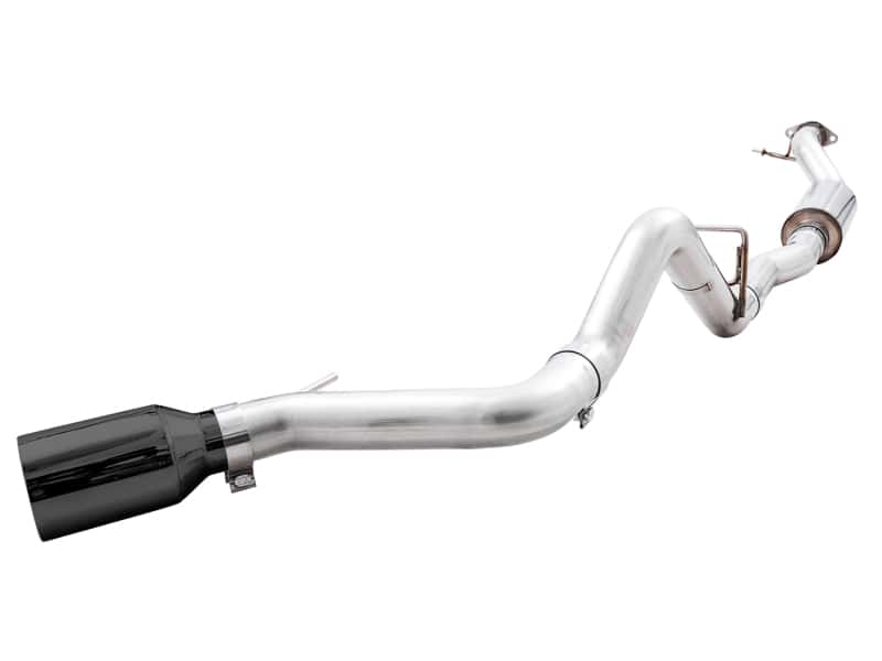 AWE Tuning — AWE Tuning 2021+ Ford Bronco 0FG Single Rear Exit Exhaust w/Diamond Black Tip & Bash Guard
0FG Catback - view 1