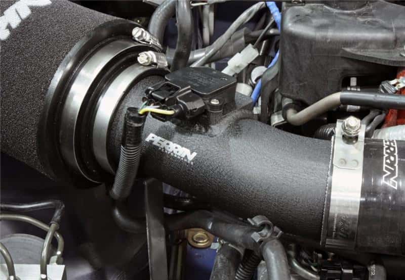 Perrin Performance — PERRIN 02-07 Subaru WRX/STi / 04-08 Forester XT Short Ram Intake - Black - view 4