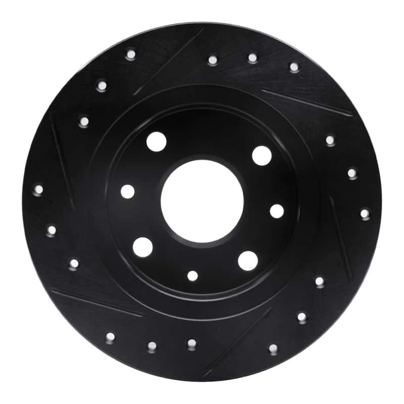 R1 Concepts — R1 90-93 Mazda Miata Rear Right Drilled & Slotted Black Brake Rotor
R1 Brake Rotor Drill - view 5