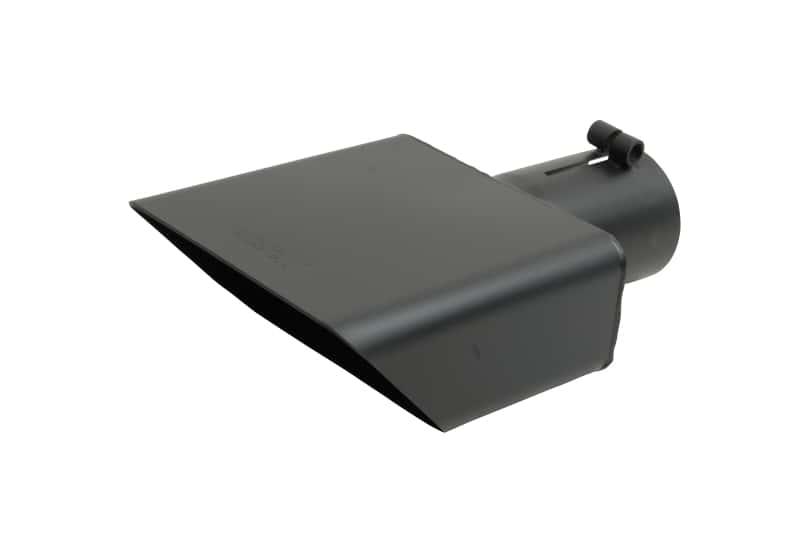 Gibson — Gibson Rectangle Sport Tip - Left - 6x2.75in OD/2.5in Inlet/6in Length - Black Ceramic
Exhaust Tip - view 1