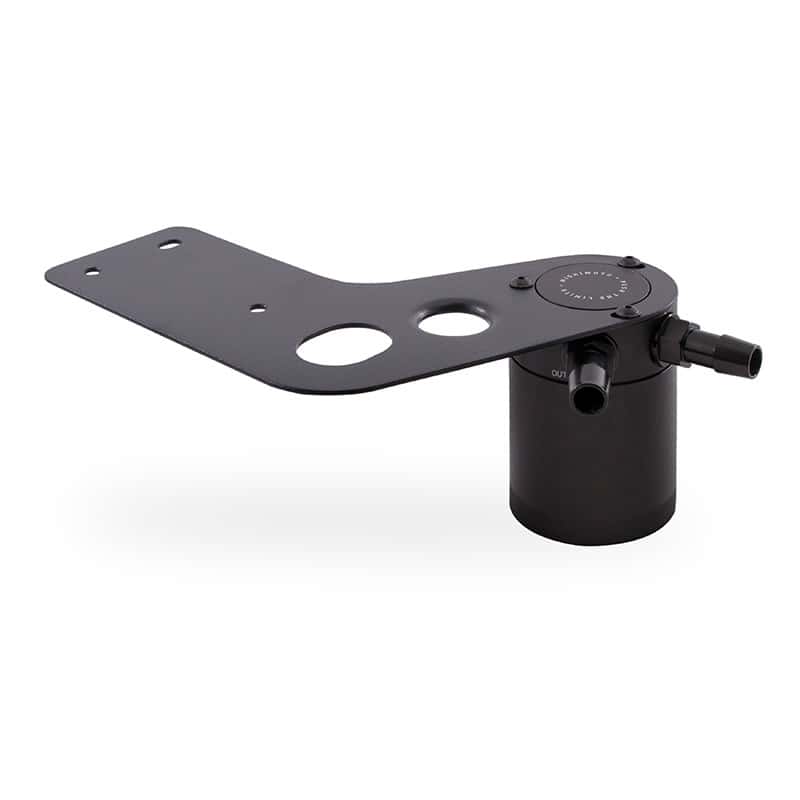 Mishimoto — Mishimoto 2015+ Ford Mustang GT Baffled Oil Catch Can Kit - Black
Oil Catch Can Kit - view 4
