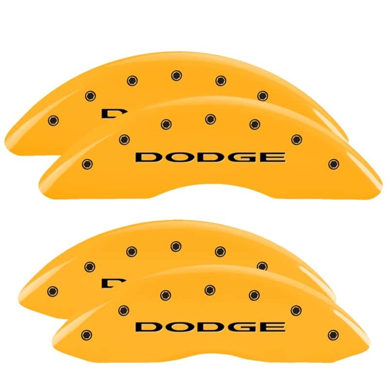 MGP — MGP 4 Caliper Covers Engraved Front & Rear Dodge Yellow Finish Black Char 2010 Dodge Ram 3500
Caliper Covers - view 1