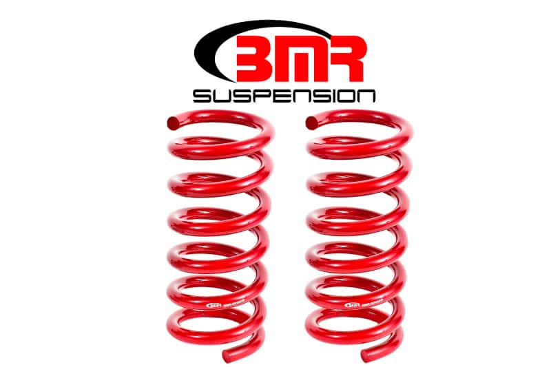 BMR Suspension — BMR 15-17 S550 Mustang Rear Performance Version Lowering Springs - Red
Lowering Springs - view 1