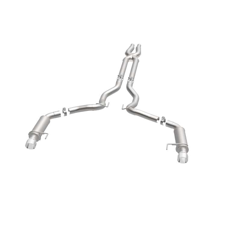 Magnaflow — MagnaFlow Cat Back, SS, 3in, Competition, Dual Split Polished 4.5in Tips 2015 Ford Mustang GT V8 5.0
Cat-Back - view 20