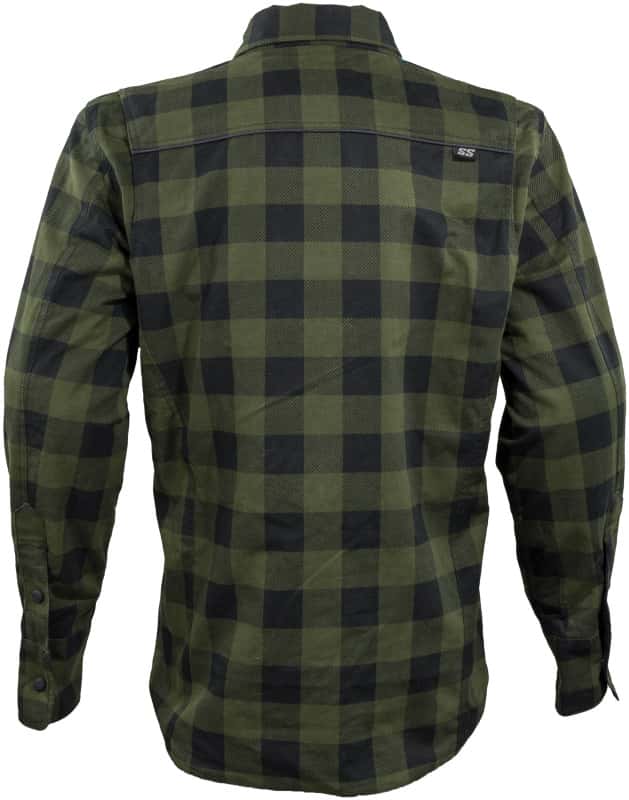 Speed and Strength — Speed and Strength True Grit Armored Motoshirt Olive/Black - Small - view 5