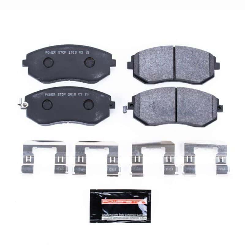 PowerStop — Power Stop 05-06 Saab 9-2X Front Track Day SPEC Brake Pads
Track Day Spec Pads - view 1