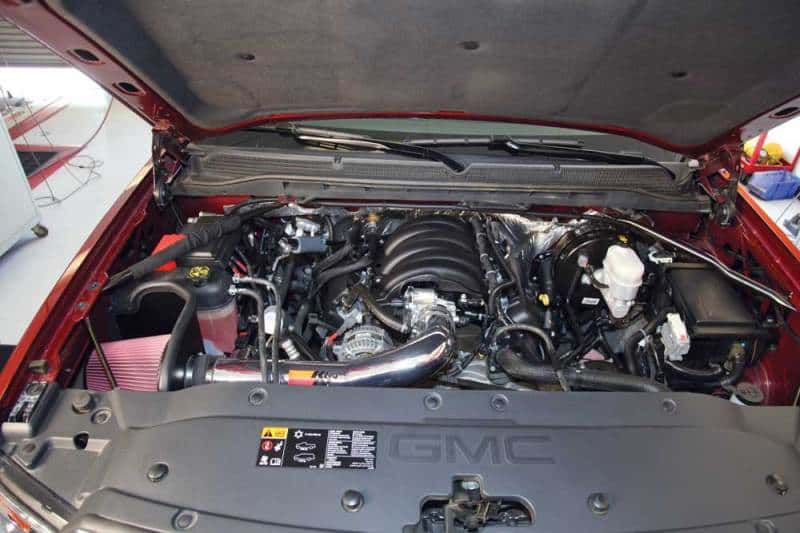 K&N Engineering — K&N 77 Series Performance Intake Kit for 2014 Chevrolet Silverado/GMC Sierra 1500 4.3L V6
Performance Air Inta
Air Intake System - view 6