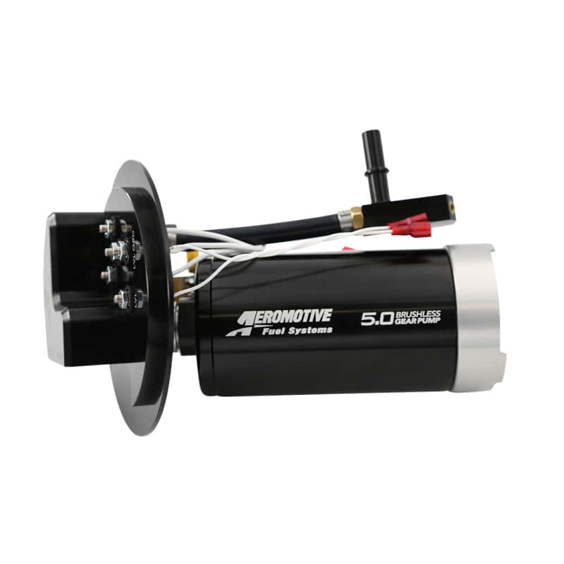 Aeromotive — Aeromotive 11-17 Mustang S197/S550 Brushless 5.0 GPM Gear Pump 18-20 GT/Ecoboost
Fuel Pump - view 6