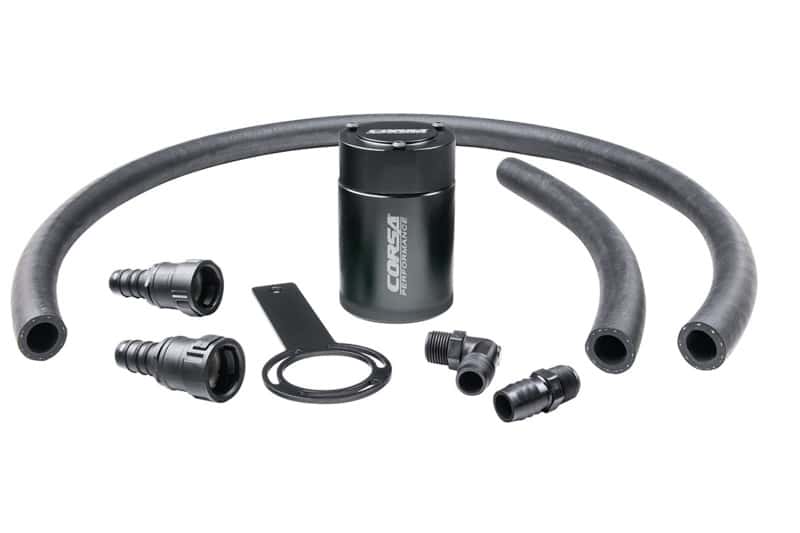 CORSA Performance — Corsa 2018-2025 Jeep Wrangler JL & JLU / Gladiator JT (3.6L) Oil Catch Can
Accessory - view 1