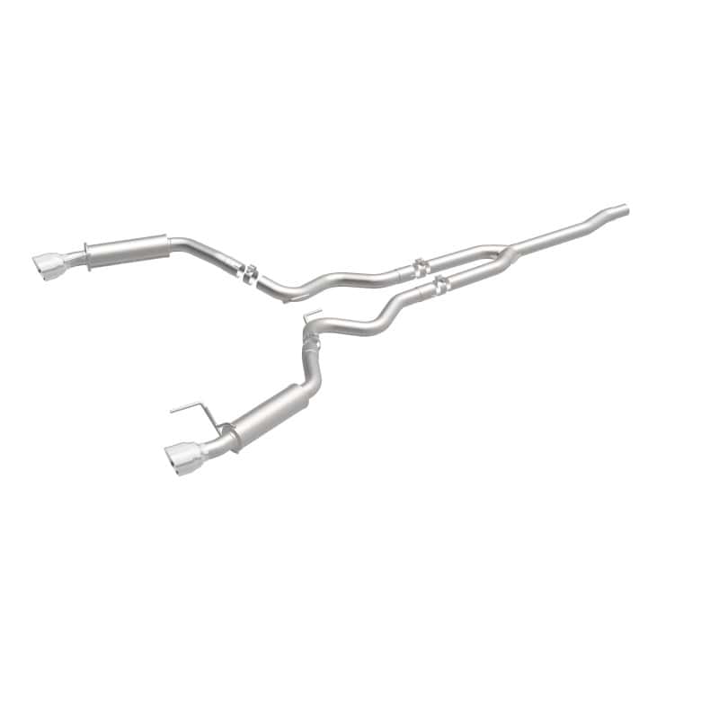 Magnaflow — MagnaFlow Cat-Back 15-16 Ford Mustang 2.3L L4 Competition SS 3in Dual Split Rear 4.5in Black Tips
Cat-Back - view 6