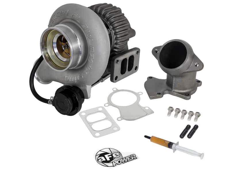 aFe — aFe Power Bladerunner Turbocharger 98.5-02 Dodge Diesel Trucks L6-5.9L (td)
Turbocharger - view 7