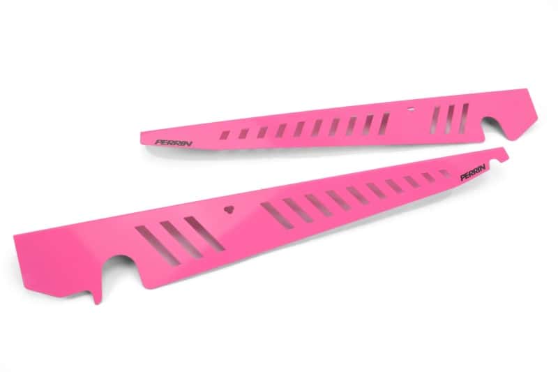Perrin Performance — PERRIN 15-21 Subaru WRX/STI Fender Shroud Set - Hyper Pink - view 2