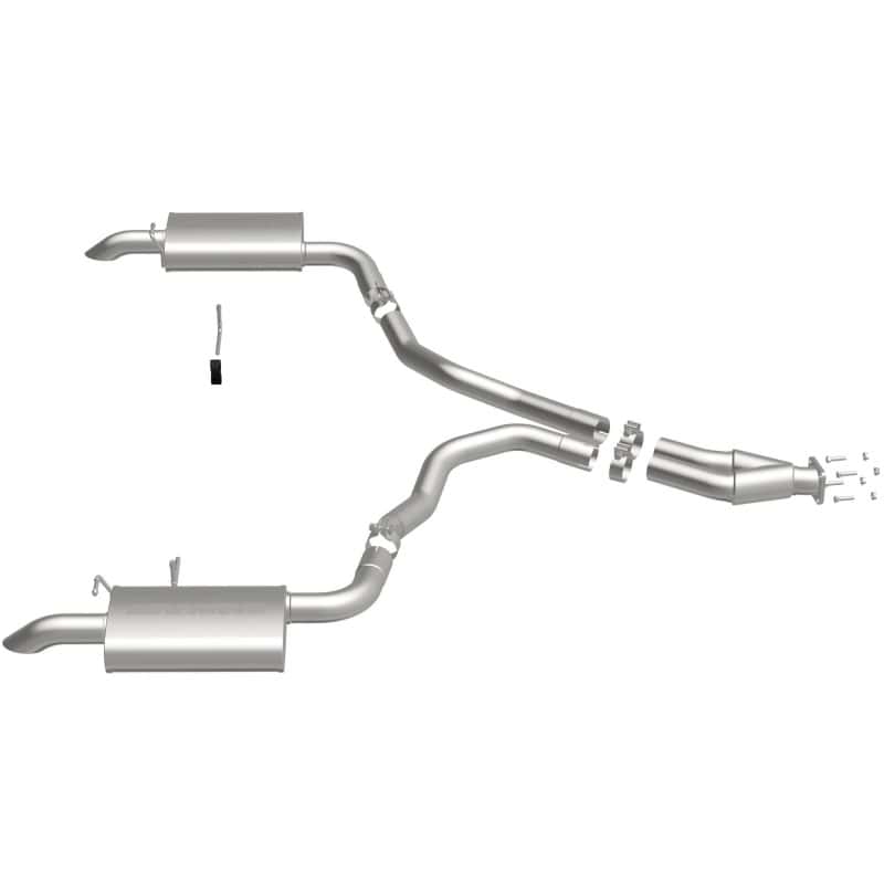 Magnaflow — MagnaFlow 75-79 Chevy Corvette V8 5.7L Dual Split Rear Exit Stainless Cat-Back Perf Exhaust
Cat-Back - view 32