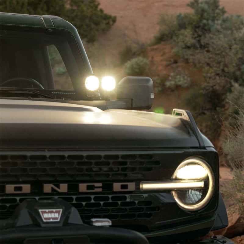 Ford Racing — Ford Racing Bronco Dual Mounted Mirror Off-Road Lights
Fog Light Assembly - view 5