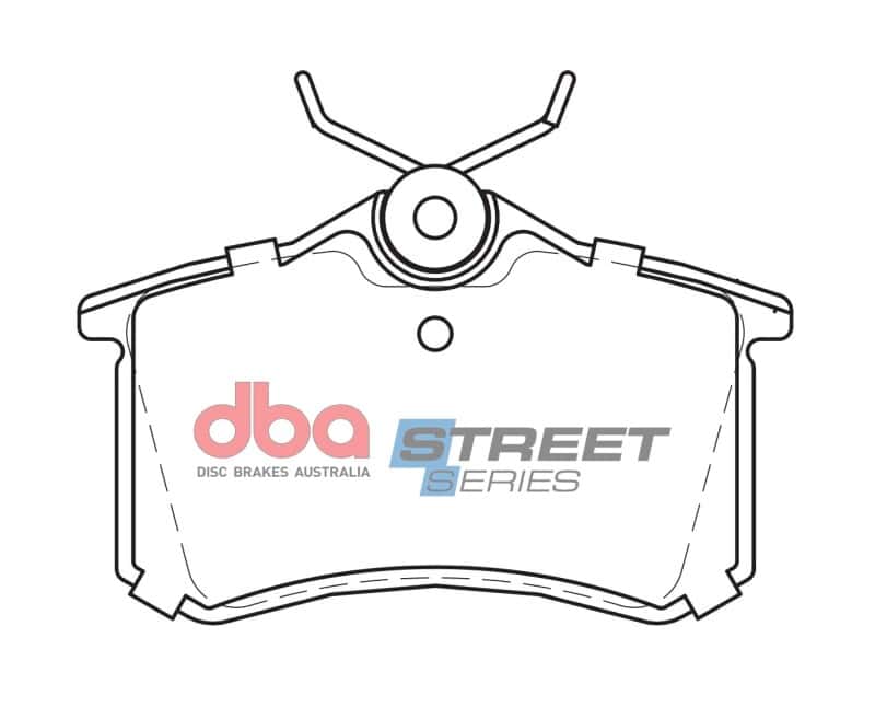 DBA — DBA 00-06 Audi TT Quattro FWD Street Series Rear Brake Pads
Brake Pad - view 2